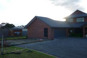 Triple garage extension