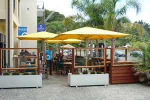 Restaurant outdoor area 