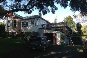 villa extension above garage