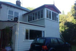 villa extension above garage