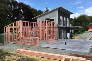 house extension and recladding