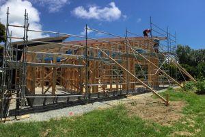 house extension and recladding