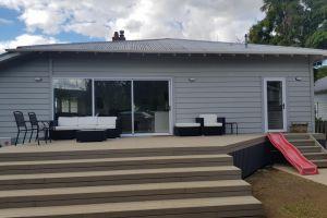New deck, stairs, door joinery and painted exterior of house whangarei New deck, stairs, door joinery and painted exterior of house whangarei